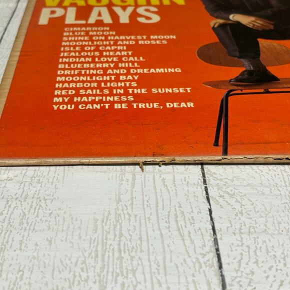 Vintage 1958  Billy Vaughn Plays Vinyl Album - Picture 8 of 13
